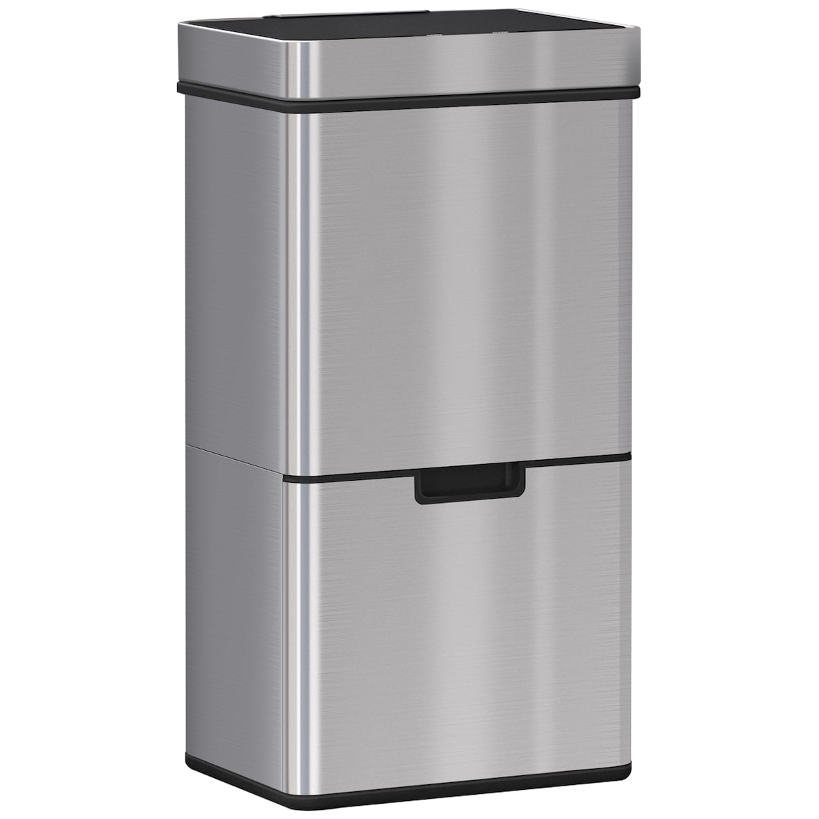 HOMCOM - Sensor Mülleimer - L42 x B30 x H81 cm -