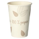 thumbnail of 400x BIO Heißgetränke Trinkbecher Coffee to Go unbeschichtet taupe 180ml