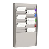 thumbnail of Paperflow, porta documenti Wall Organizer, 20 scomparti verticali, A4, grigio