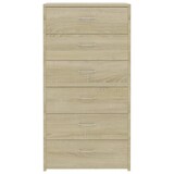 thumbnail of Helloshop26 - Buffet Sideboard Kommode Schrank Aufbewahrungsmöbel Organizer für Küche Wohnzimmer Lounge mit 6 Schubladen 02_0029760