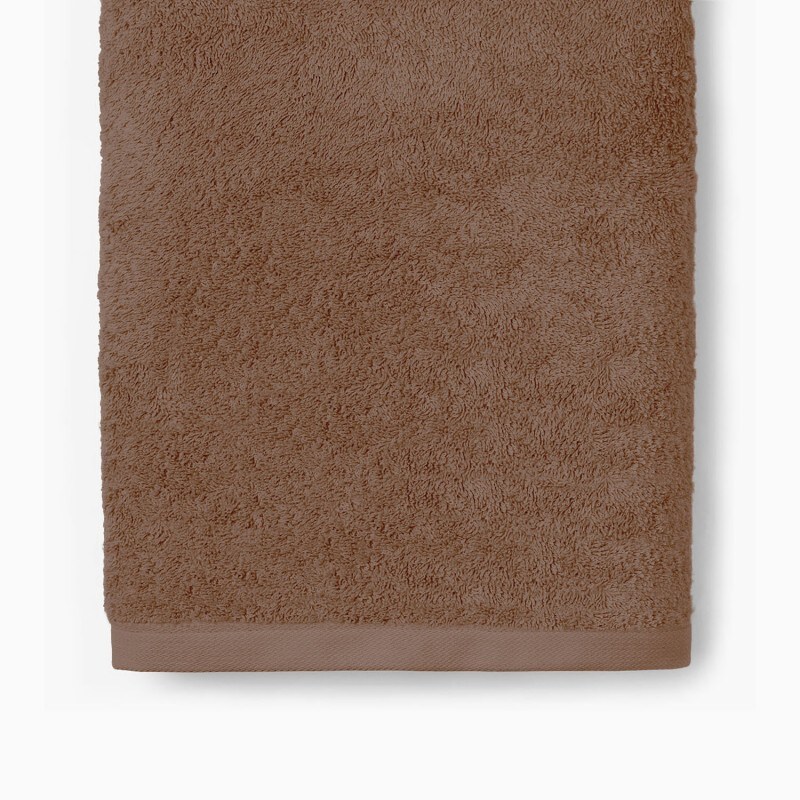 RS Textil - Toalla de baño 700 Gr. 100% Algodón orgánico. Sábana (100x150 cm). Color Marrón