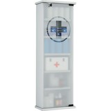 thumbnail of VCM Medizinschrank Gusal Weiß H. 92 x B. 31 x T. 18 cm