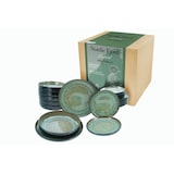 thumbnail of CreaTable Nordic Fjord Green Tellerset 18-tlg Steinzeug