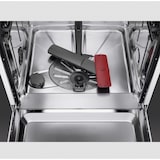 thumbnail of AEG Integrierter-Geschirrspüler 60 cm, AirDry - perfekte Trocknungsergebnisse, Besteckkorb FEE53610ZM 6000 SatelliteClean