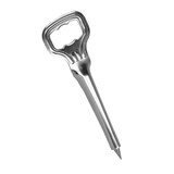 thumbnail of Metaltex Limpiador lingual y abrebotellas - Gris Otro acero inoxidable