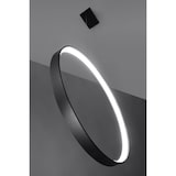 thumbnail of Luminária pendente LED LAPIS alumínio preto 30W LE70754