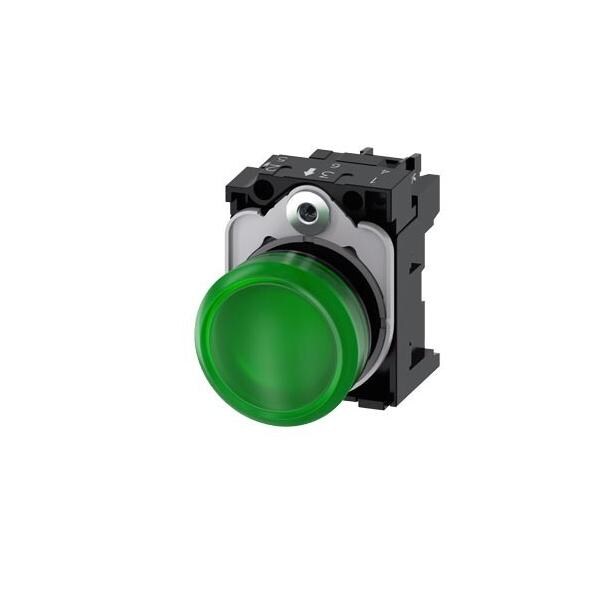 Siemens Dig.Industr. Leuchtmelder 3SU1106-6AA40-1AA0 3SU11066AA401AA0