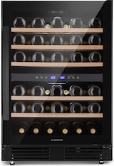 thumbnail of Klarstein Vinovilla 50 Duo Zweizonen-Weinkühlschrank 153l 51 Fl. 3-Farben Glastür Schwarz