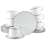 thumbnail of CreaTable Chef Collection Black Line Kaffeeservice 18-tlg Porzellan