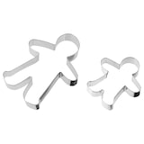 thumbnail of Lot de 2 emporte-pièces bonhomme en pain d'épices forme aléatoire Zenker Emporte-pièces
