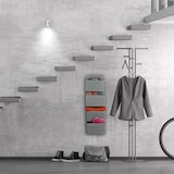 thumbnail of Relaxdays Hängeorganizer, 4 Fächer, Tür Organizer mit Haken zum Einhängen, Vlies, Hängeaufbewahrung, Bad & Büro, grau