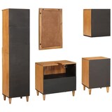 thumbnail of vidaXL Badezimmermöbel Set mit Schubladen 5 pcs Braun 38 x 33 x 160 cm