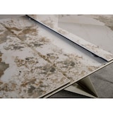 thumbnail of Angel Cerdá Mesa comedor extensible rectangular mármol porcelánico 1114C 180/240 x 90 x 76