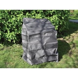 thumbnail of Buitenhoes voor stapelstoelen, voor 4-6 gestapelde stoelen, grijs, 66 cm x 66 cm x 128 cm