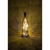 thumbnail of Jinfa  Glas Lichterflasche in Gold mit LED Beleuchtung Ø 8 cm,  Höhe 29cm