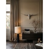 thumbnail of Bull Geweih L Wanddekoration 125cm breit Alu Aluminium silber Aluminiumdekoration Wand Geweih