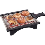 thumbnail of Electro barbacoa Jata BQ95. Cocina sano con agua. Sin humos ni olores. Desmontable. Parrilla con 2 alturas. Bandeja de acero inoxidable