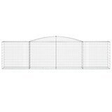 thumbnail of vidaXL Gabionen mit Hochbogen 6 Stk. 400x50x100/120cm Verzinktes Eisen