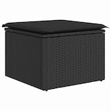 thumbnail of vidaXL Garten-Sofa-Set 6 pcs Schwarz 184 x 62 x 85 cm Poly Rattan