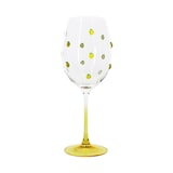 thumbnail of Novastyl - Lot de 4 verres à pied 43.5cl en verre citron