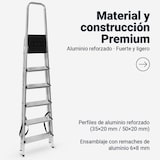 thumbnail of Escalera Plegable 6 Peldaños de Aluminio | UNIVERSALBLUE