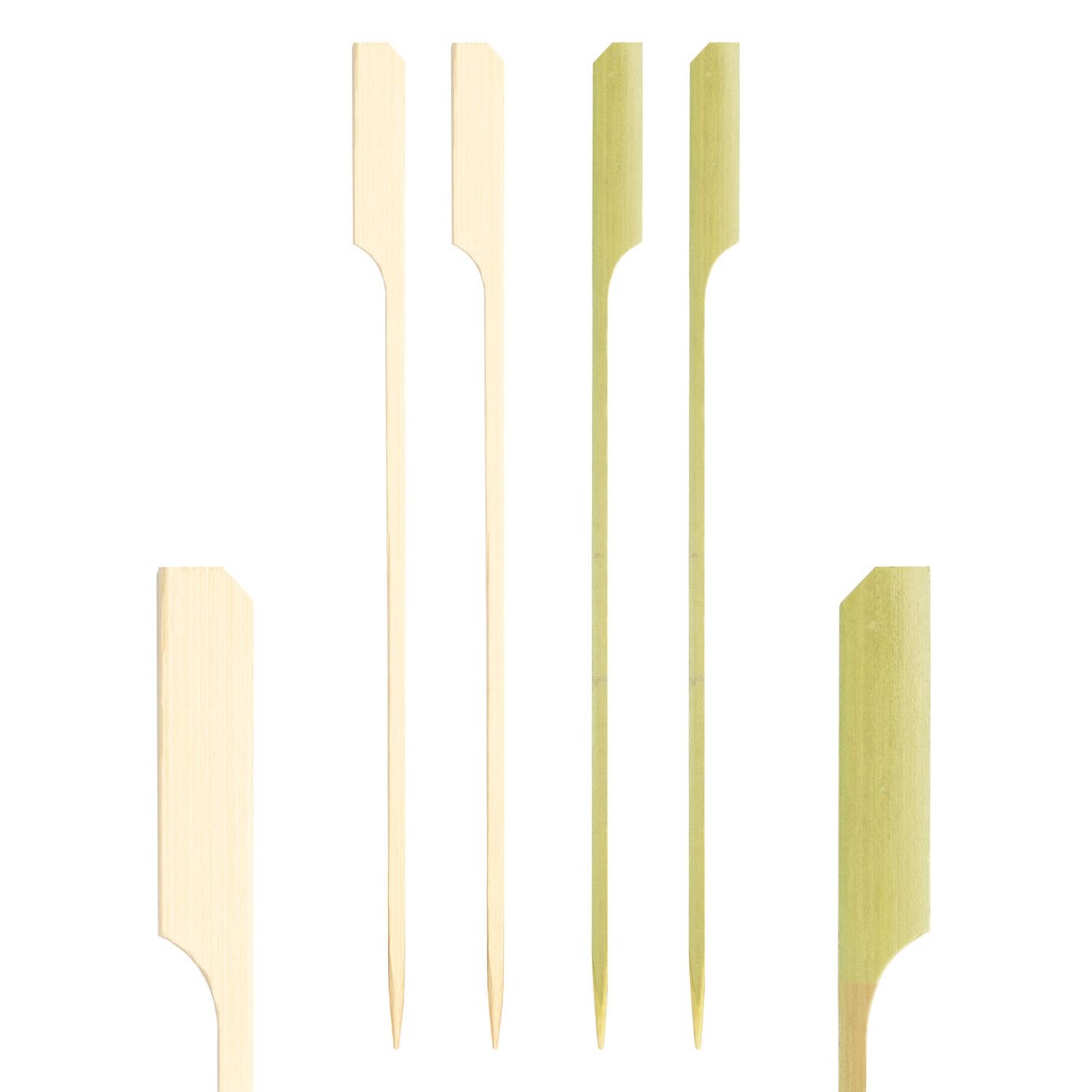 900x Fingerfood Spieße "Golf" aus Bambus 25cm