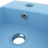 thumbnail of vidaXL Wastafel met overloop keramiek lichtblauw