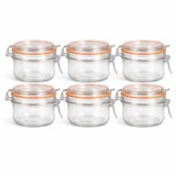 thumbnail of Set van 6 Glazen Weckpotjes 170 ml