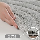 thumbnail of Carpetsale24 Teppich Läufer 60x110 cm Grau, Hochflor Wohnzimmer Teppich, Weich & Flauschig, Skandinavisch Boho Stil, Langflor Shaggy, Pflegeleicht