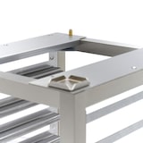 thumbnail of Maxima - 8500302 Tafel voor combi-stoomoven 4x 2/3 GN, robuust platform en ergonomische hoogte, 50x51x86 cm