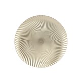 thumbnail of Dekoteller 33cm Kunststoff Spiralmuster Champagner