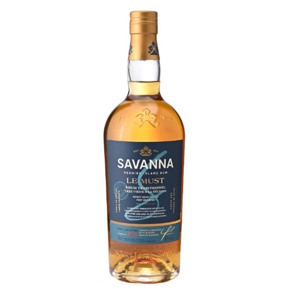 Savanna LE MUST Traditionnel Reunion Island Rum 45% Vol. 0,7l in Giftbox