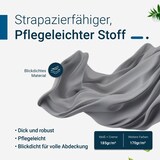 thumbnail of TexDeko Stehtischhusse Premium Grau Ø 100cm mit Schleifenband