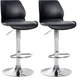thumbnail of 2er Set Barhocker Gilbert schwarz/Kunststoff