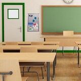 thumbnail of Vitrine d'intérieur fond métal 6 feuilles A4