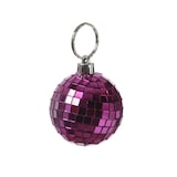 thumbnail of Weihnachtsbaumschmuck Discokugel Spiegelkugel Baumkugel 5cm pink 12St.