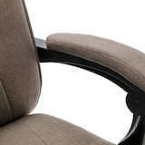 thumbnail of vidaXL Massage-Bürostuhl Taupe Stoff