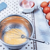 thumbnail of Relaxdays Rührschüssel Set, 5-teilig, Edelstahl, Schüsselset zum Backen und Servieren, stapelbar, Salatschüssel, silber