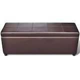 thumbnail of Helloshop26 - Panca/pouf/sgabello/mobile contenitore in legno marrone 3002030