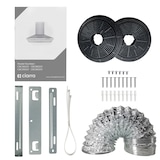 thumbnail of CIARRA A++ 370 m³/h Dunstabzugshaube 90 cm Wandhaube Pyramide Abzugshaube 3 Stufen VMS9201