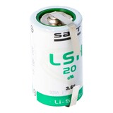 thumbnail of SAFT LSH 20 Lithium Batterie 3.6V Primary LSH20 mit U-Lötfahnen
