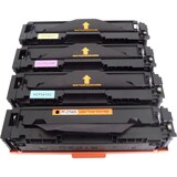 thumbnail of 4x Toner kompatibel f. HP Color LaserJet Pro M254 nw ersetzt HP-203X HP-203A / CF540 - CF543 A/X