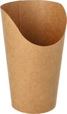 50 Wrap Cups, Pappe 470 ml 13,4 cm x 6 cm x 8 cm braun