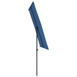 thumbnail of Helloshop26 - Sonnenschirm für den Außenbereich mit Aluminiumstange 2 x 1,5 m azurblau 02_0008227