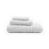 thumbnail of Asciugamano ospite wellness, in spugna 100% cotone, da 400gr, colore bianco, morbido (1 set)