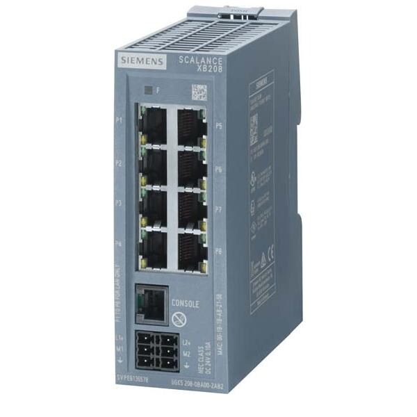 Siemens Dig.Industr. Scalance XB208 6GK5208-0BA00-2AB2 6GK52080BA002AB2