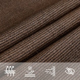 thumbnail of Toldo de vela HDPE marrón 160 g/m² 3/4x3 m