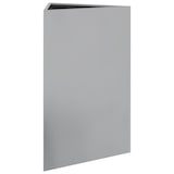 thumbnail of Helloshop26 - Jardinière bac lit surélevé plantes fleurs jardin terrasses lot de 2 triangulaire 50 x 43 x 75 cm acier galvanisé 02_0039108