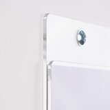 thumbnail of Danieli Store | Soporte para cartel de pared en metacrilato con agujeros para ser fijado | Expositor para avisos de pared | (3 Unidades A3 Vertical)