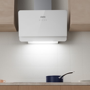 CIARRA VMB6762A Tafeldampkap - Breedte595 mm - 650 m³/h
